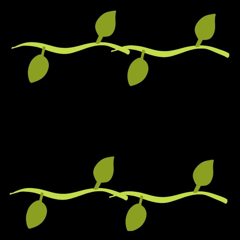 Leaves Line Nature Plant