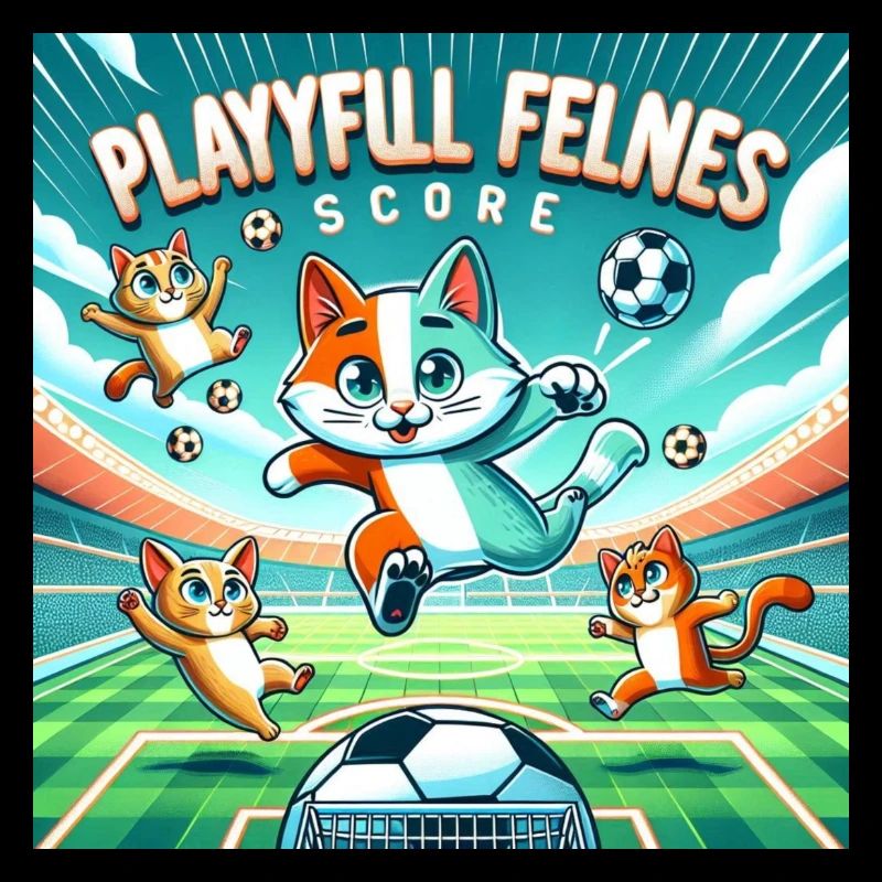 Soccer Cats 003