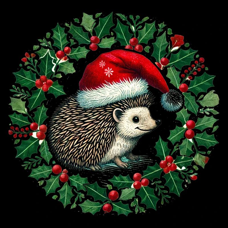 Hérisson de Noël