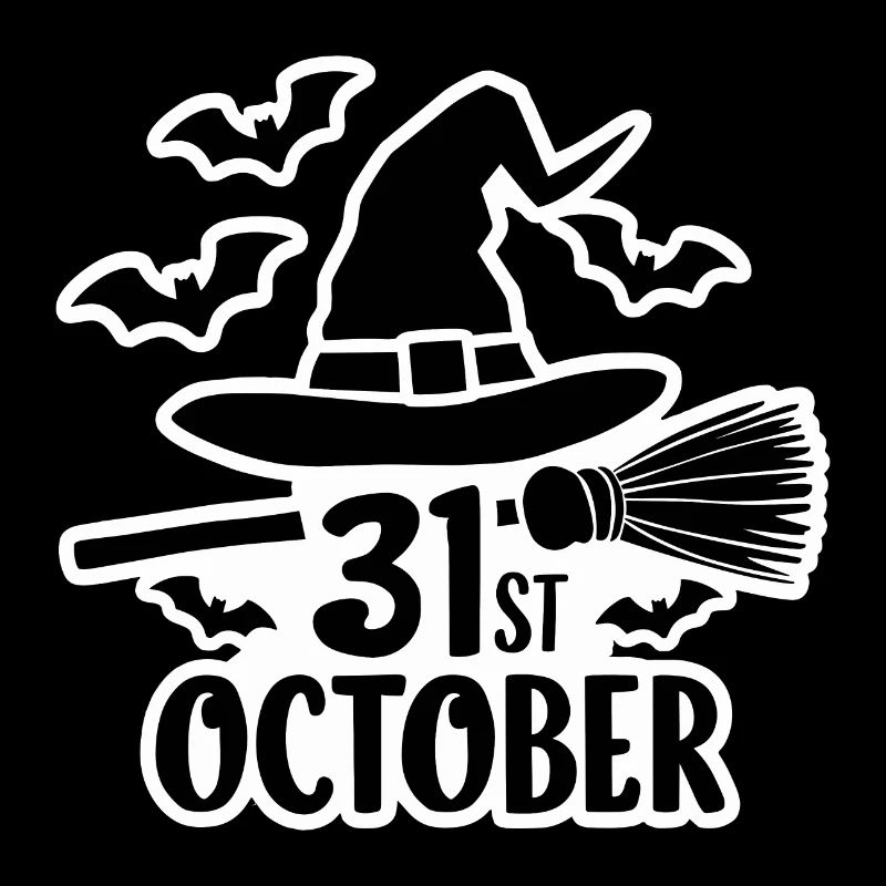 31st October Halloween Spruch Zitat