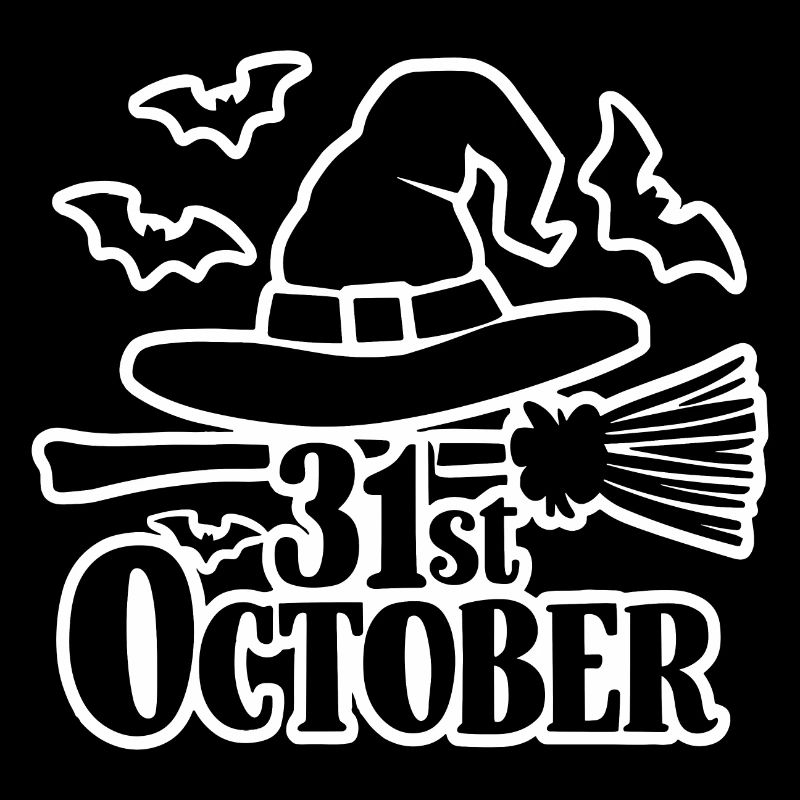 31st October Halloween Spruch Zitat