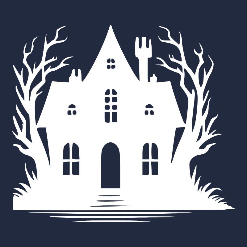 Étrange maison hantée d’Halloween