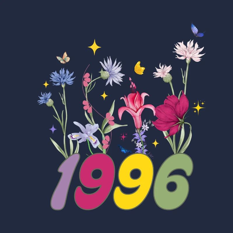 Année de naissance 1996 fleurs sauvages