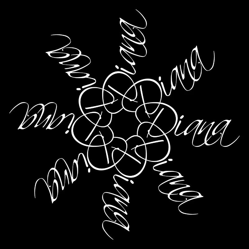 Diana Nom Nom Mandala
