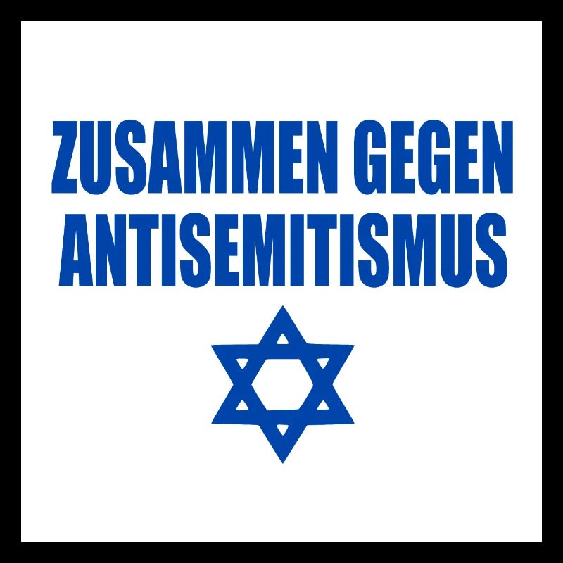 zusammen gegen antisemitismus