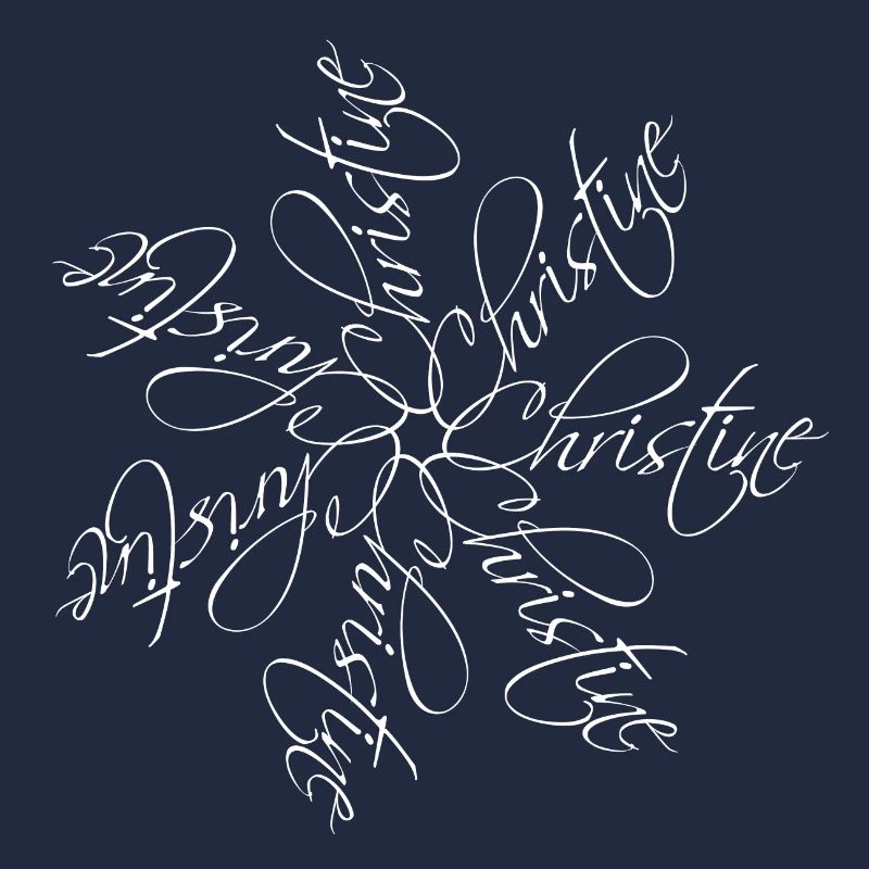 Christine Name Mandala