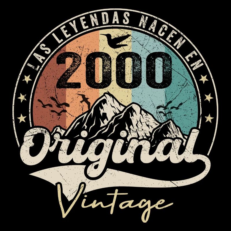 Rétro 2000 Cadeau Anniversaire 2000 Vintage 2000