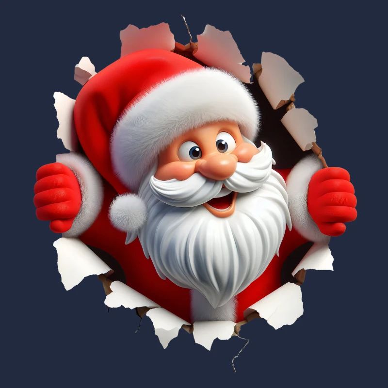 Santa in the hole from the front 3