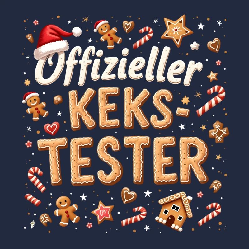 Official Cookie Tester Christmas Gingerbread