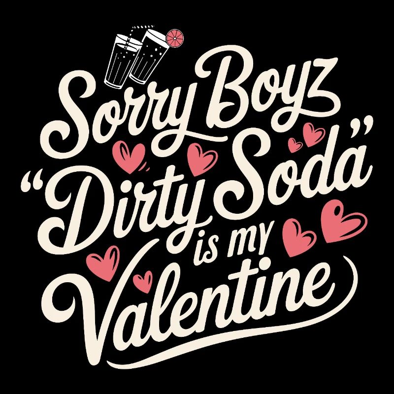 Désolé Boyz Dirty Soda est mon Valentin
