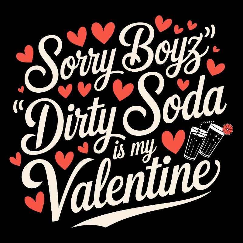Désolé Boyz Dirty Soda est mon Valentin