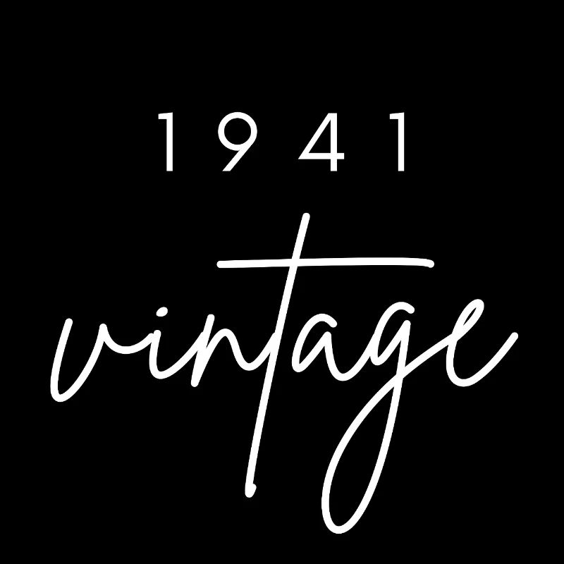 Anniversaire 1941 vintage