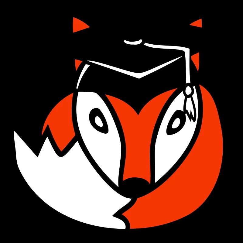 Fuchs Abitur Schulabschluss Zeugnisse College Hut