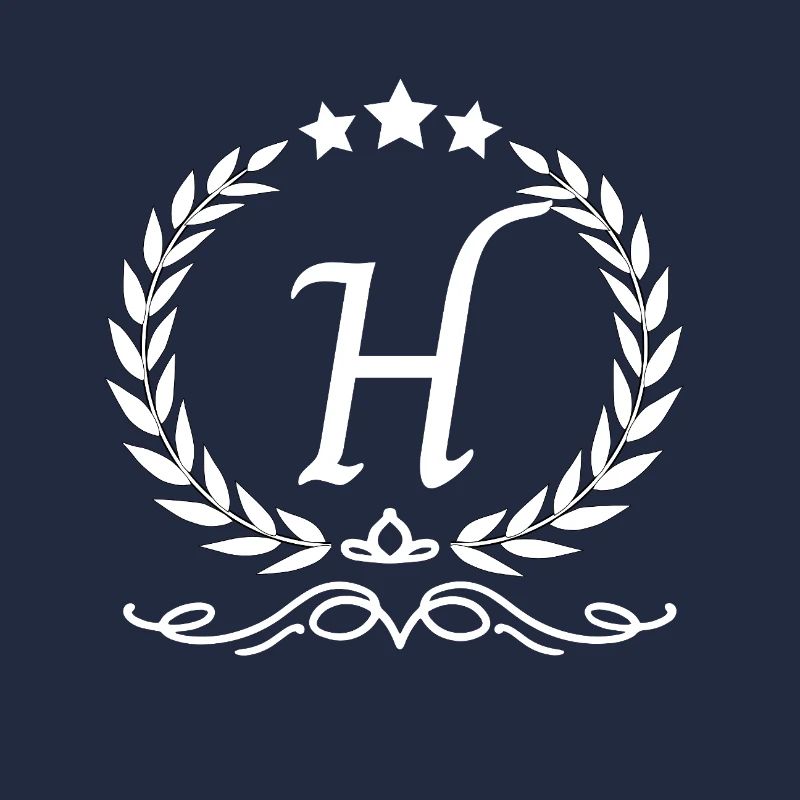 Buchstabe h Krone