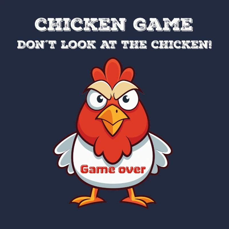 Jeu de poulet blanc