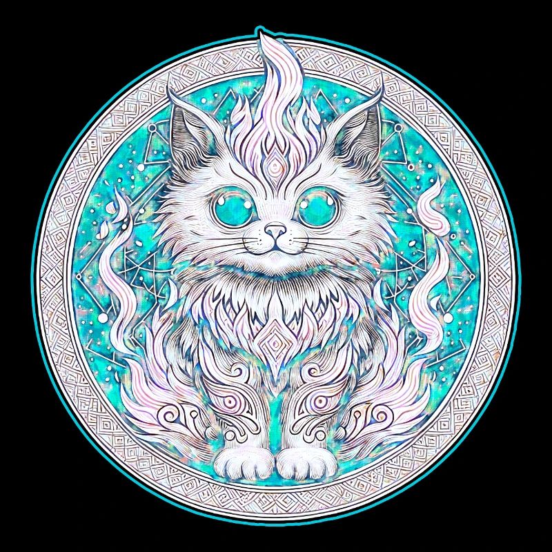 Whimsical Spirit Cat
