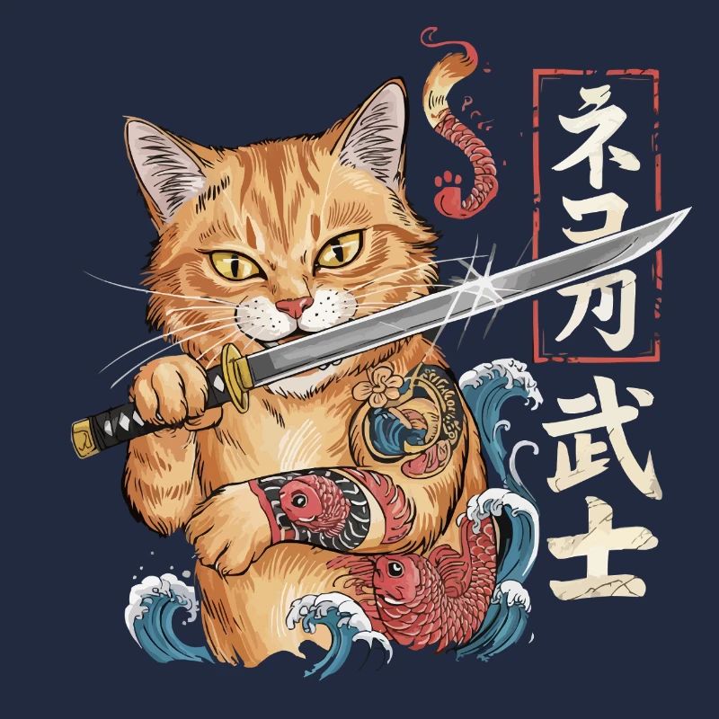 Samurai-Katze