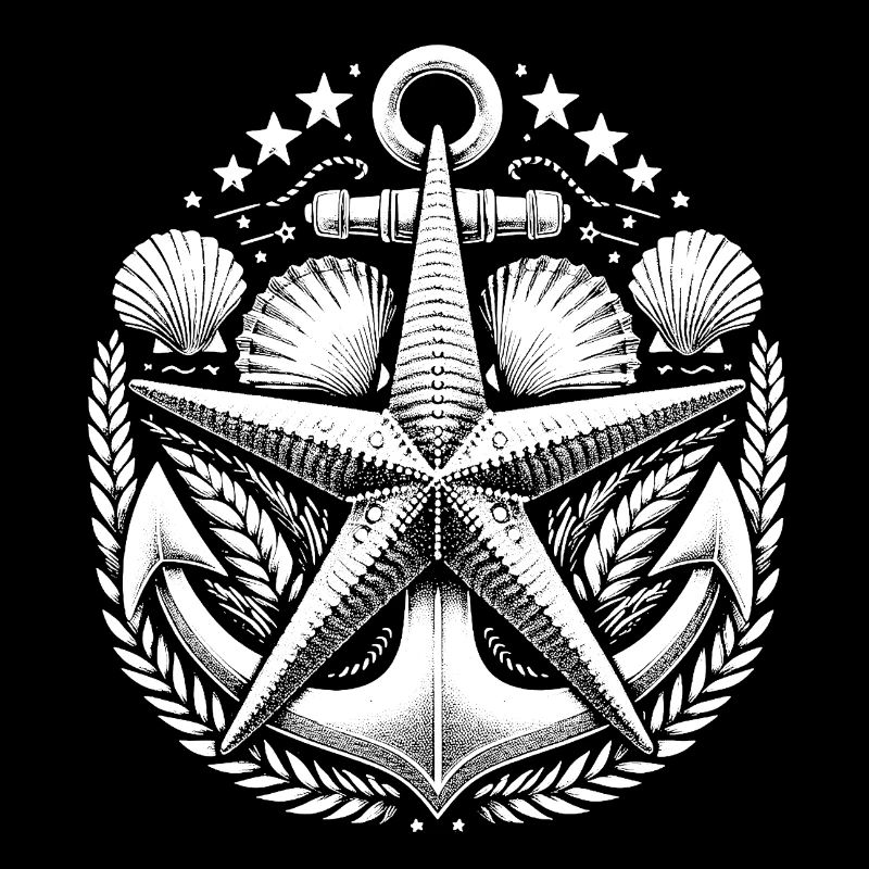 Logo de l’ancre d’étoile de mer