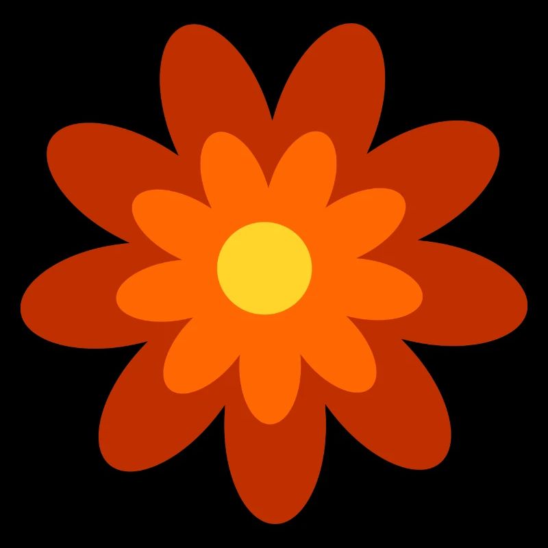 70s Flower Pattern