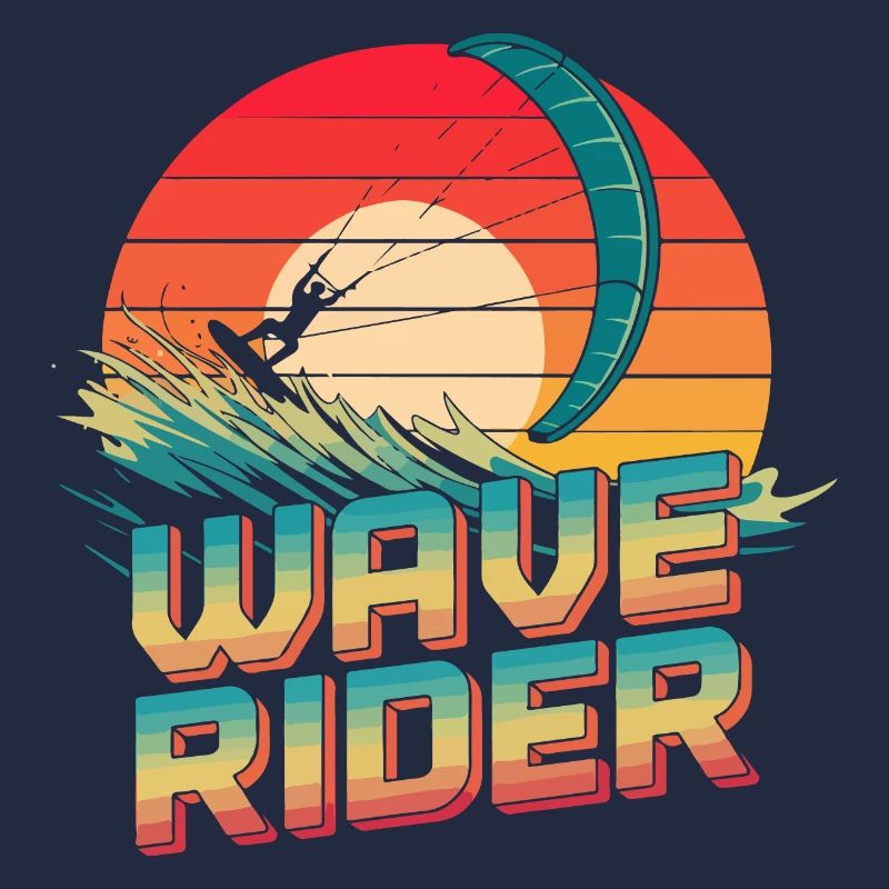 Wave Rider Kitesurfing Design