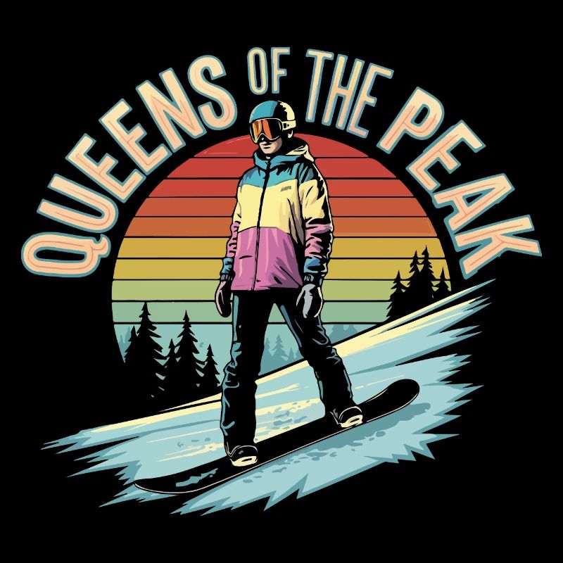 Reines du Pic - Snowboard Art