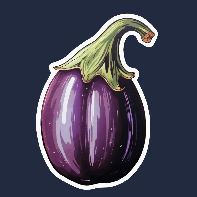 Aubergine bulbeuse