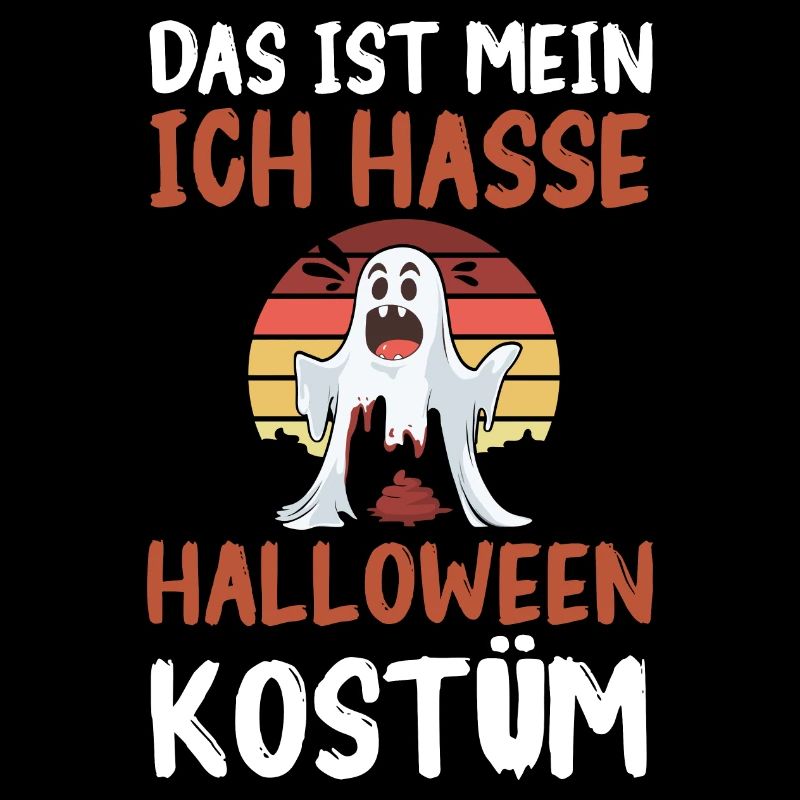 Fantôme Je déteste Costume d’Halloween