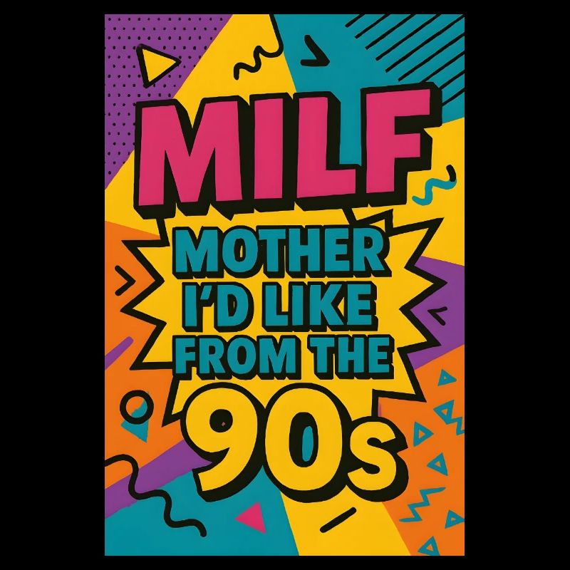 Mutter, die ich gerne aus den 90ern habe | Retro 90er Jahre Mutter