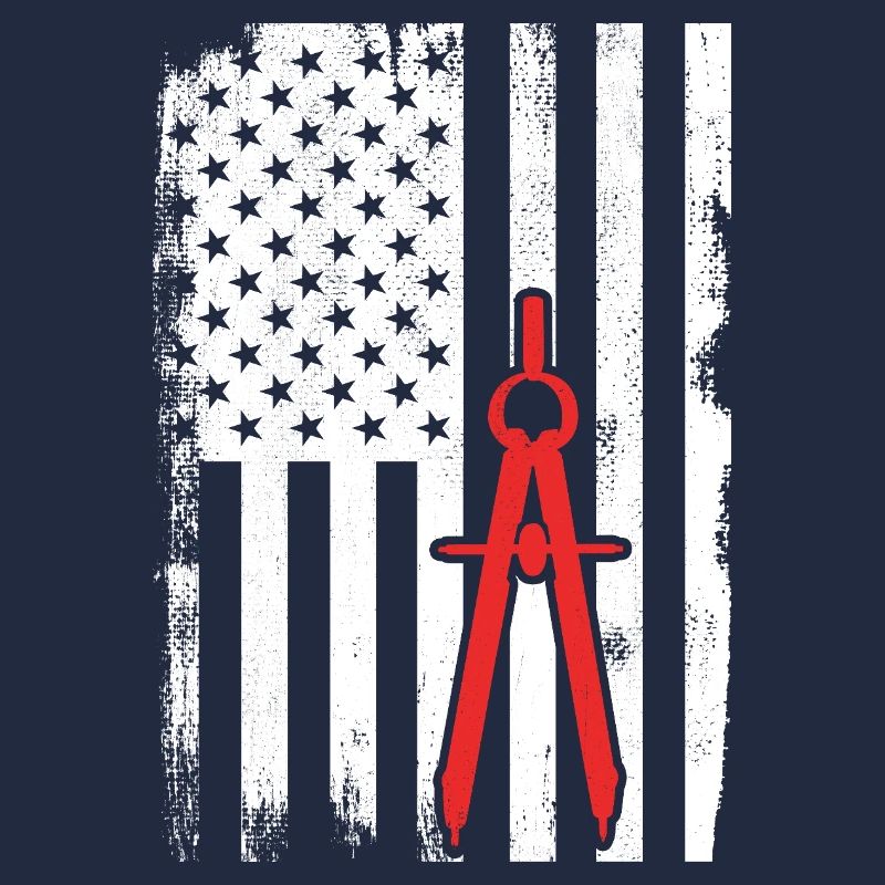 Architecture USA Drapeau
