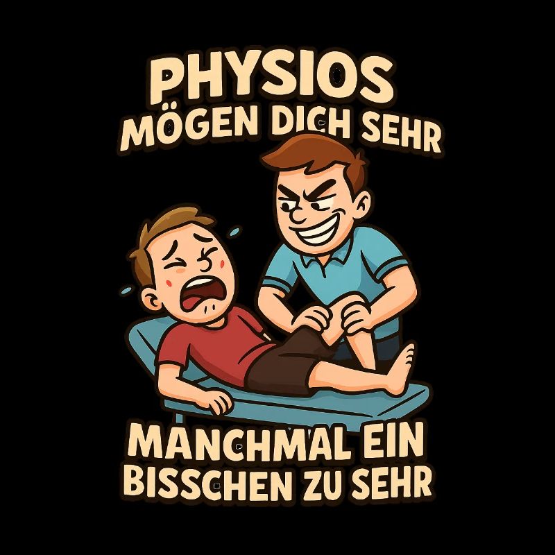 Physios mögen dich sehr Physio Spruch