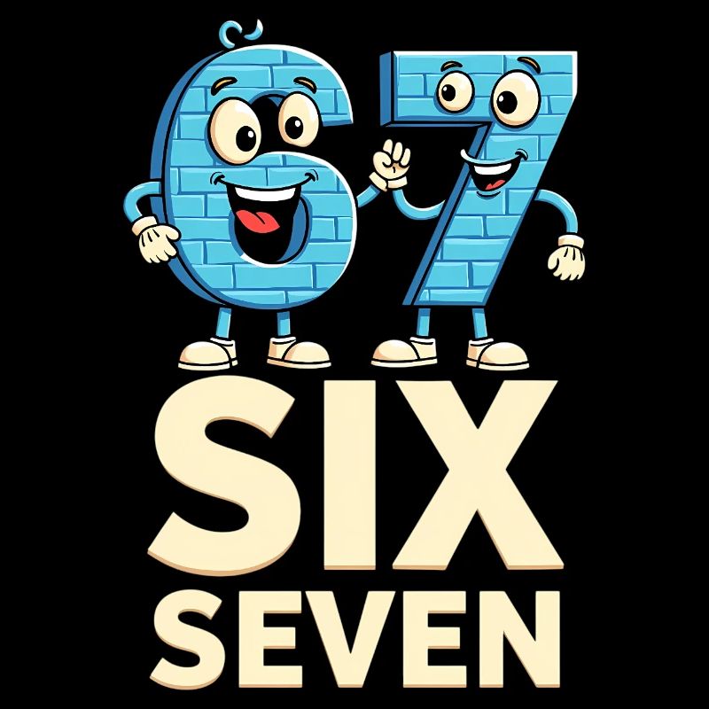 US Flag 67 Memes Six Seven