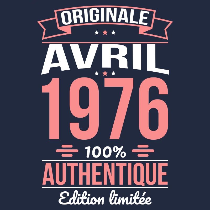 Anniversaire 50 ans - Originale - Avril 1976