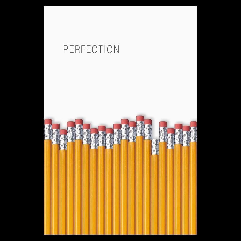 Perfection Minimalist Irony Design