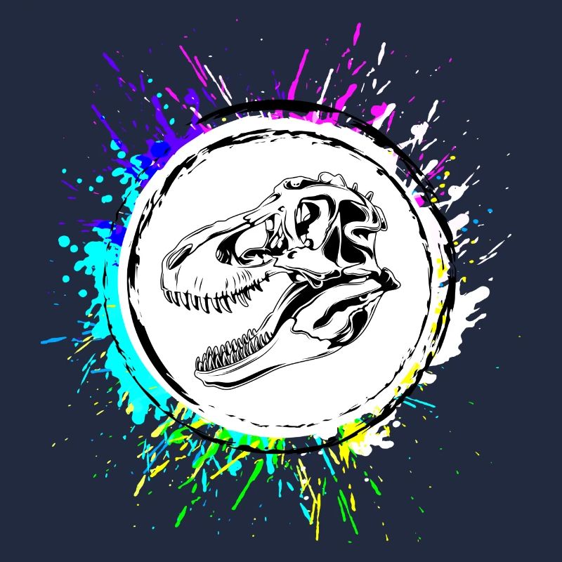 Dinosaurier Skelett T Rex Kopf