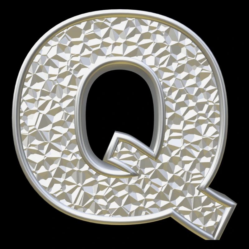 Q, letter, letter Q, initial, initial Q, monogram,