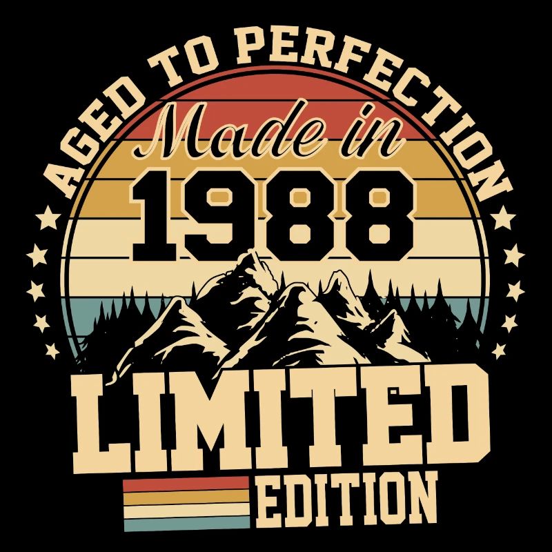 Fabriqué en 1988 - Agée avec perfection
