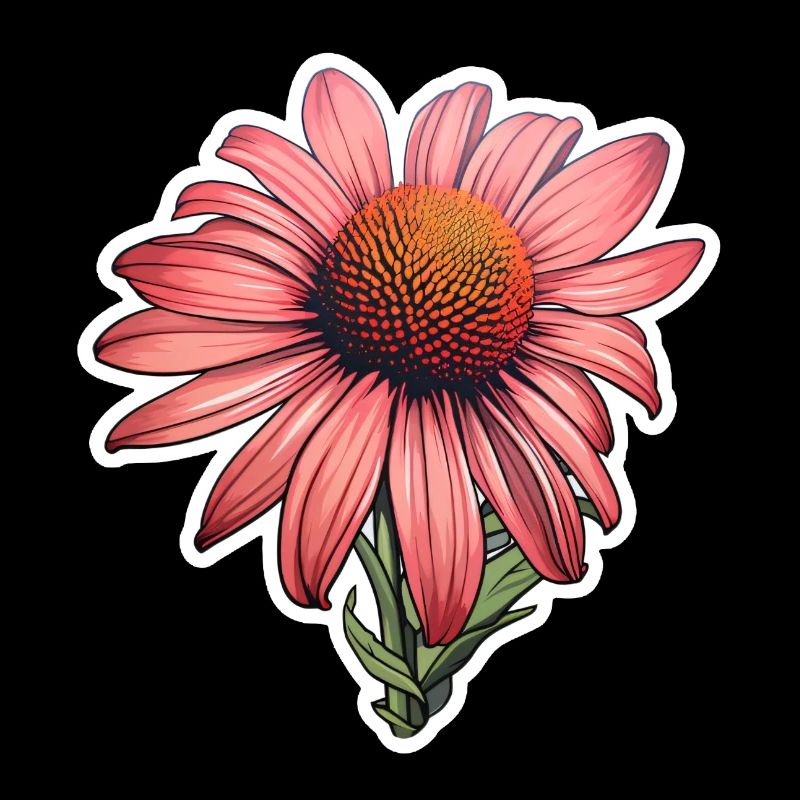 Fleur d’échinacée