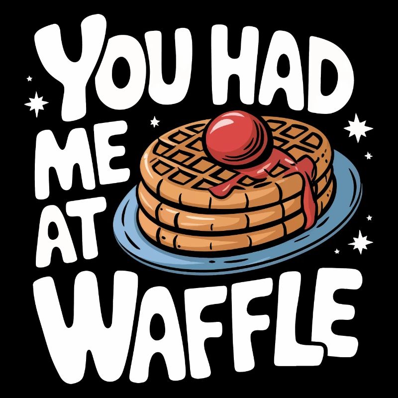 Waffeln Frühstück Süßigkeiten