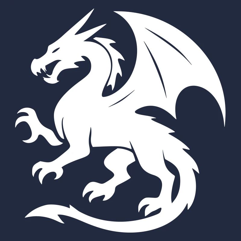 Drache (weiß)
