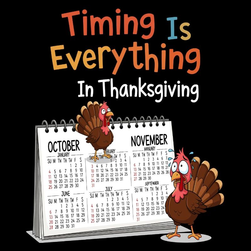 Calendrier de Thanksgiving
