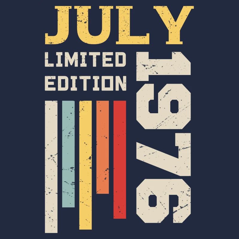 Juli 1976 - Juli 1976 Geburtstagsgeschenk