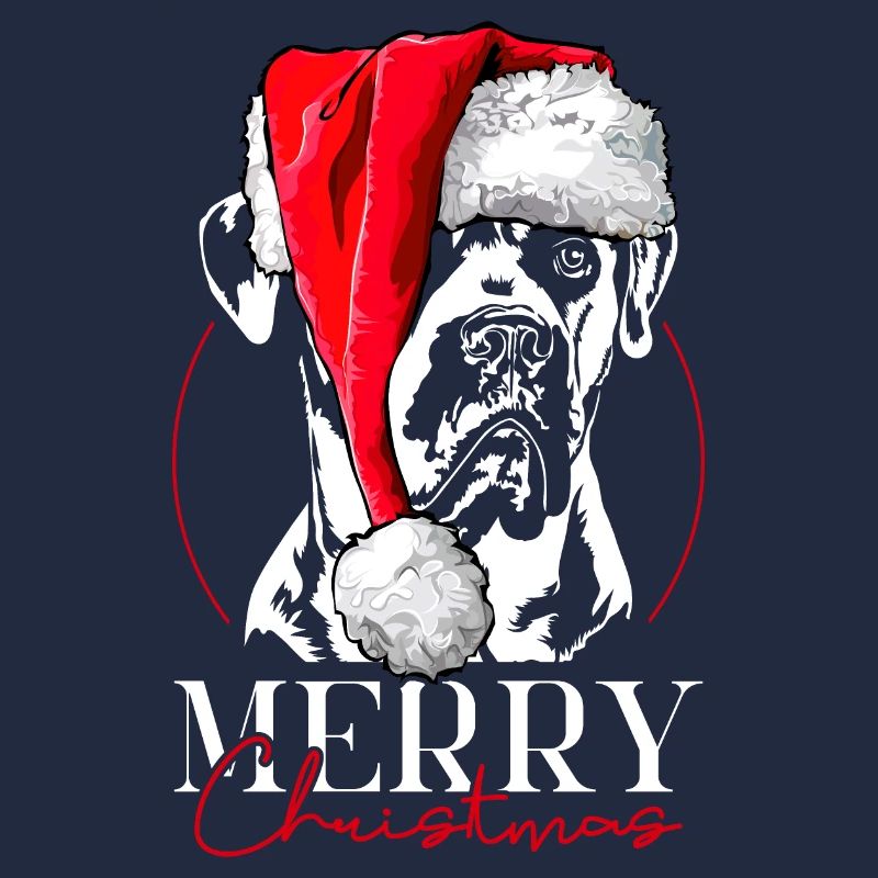 Santa Cane Corso Joyeux Noël Chiens Wilsigns