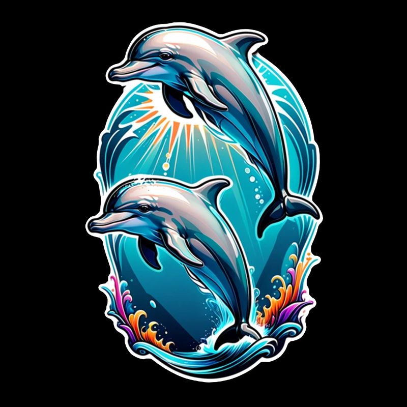dauphin et ocean