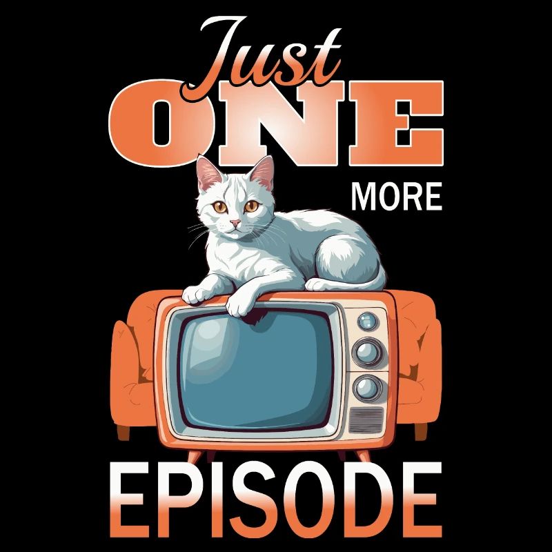 Cat on TV