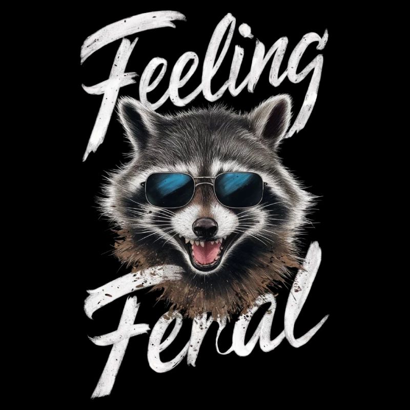 Feeling Feral Racoon 