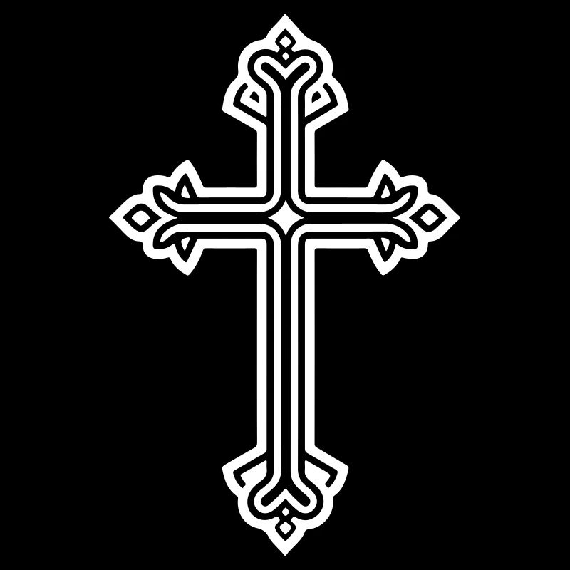 Kreuz Symbol Logo