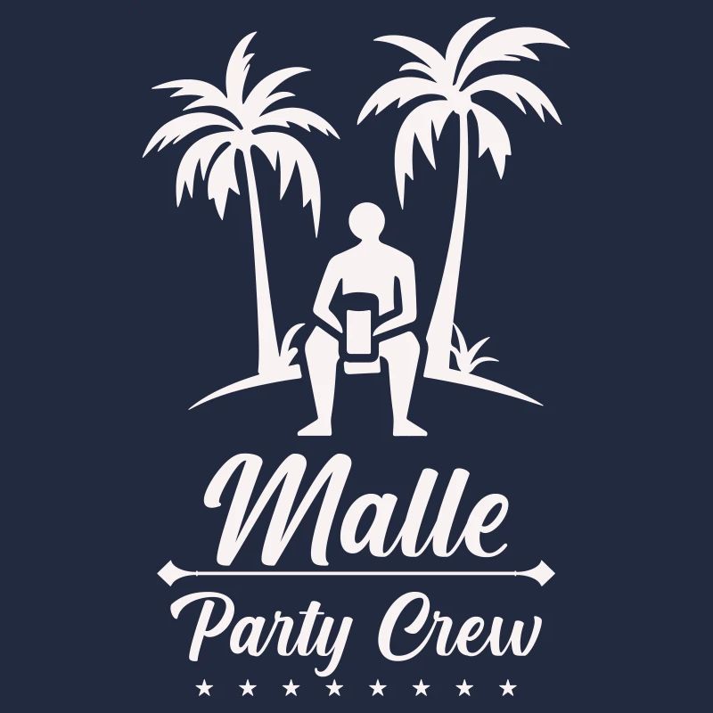 Vacances à la plage Malle Party Crew