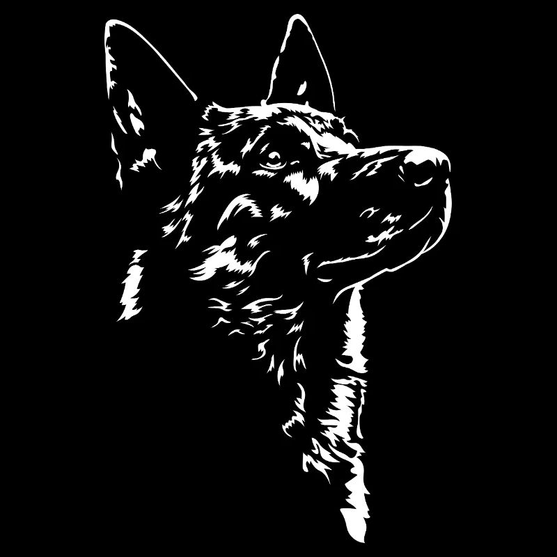 Hollandse Herder Silhouette de chien Wilsigns