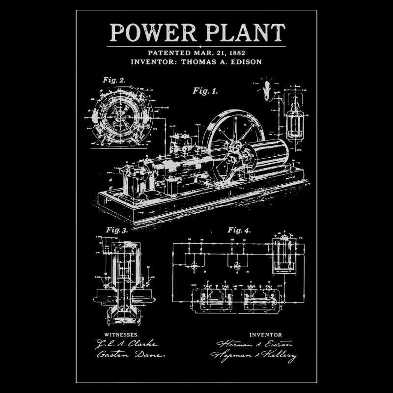 Centrale électrique Industrial Blueprint