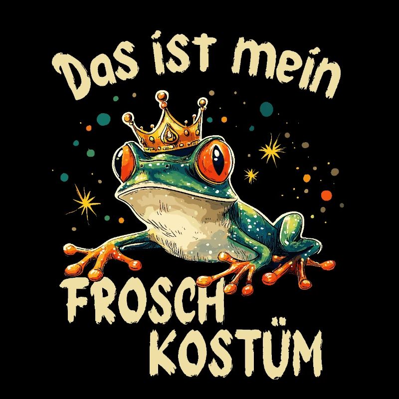 Costume de grenouille de carnaval Grenouille Prince Cologne Alaaf Fun